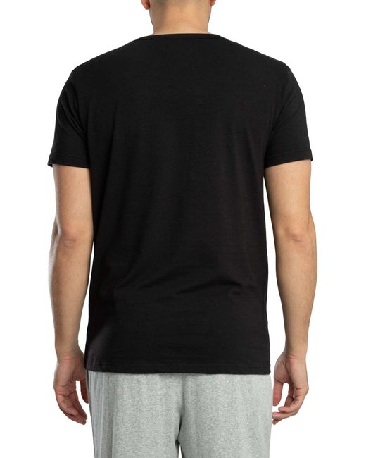 Lyle & Scott Black Basic 3 Pack T-shirt for men