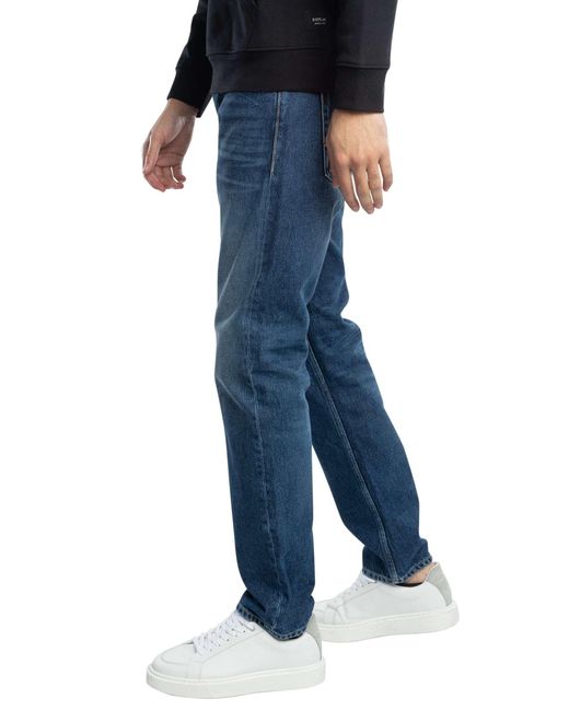 Replay Blue Grover Straight Jeans for men