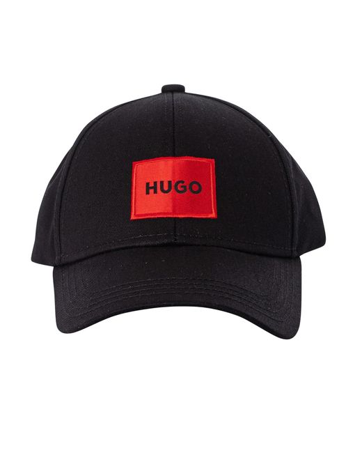 HUGO Multicolor Box Logo Baseball Cap for men