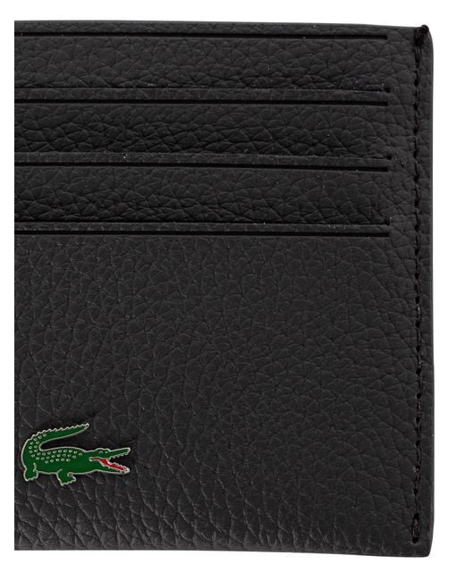 Lacoste mens card online holder