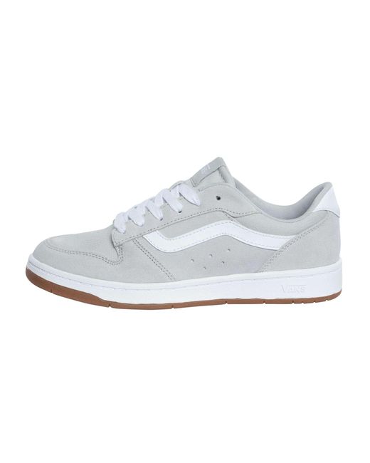 Vans White Ryland Suede Trainers for men