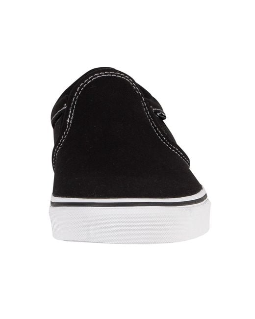 Vans Black Asher Canvas Trainers for men