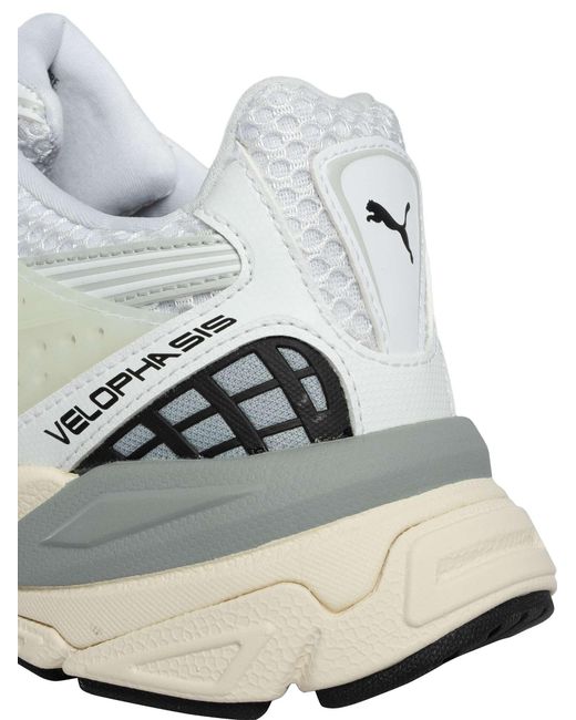 PUMA White Velophasis Trainers for men