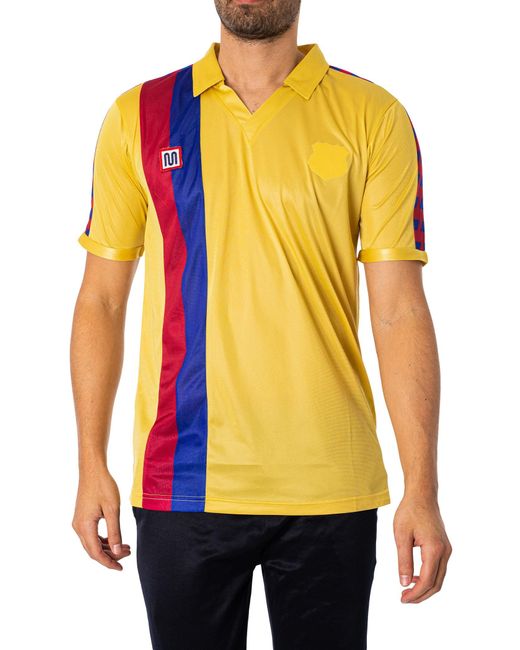 MEYBA Yellow Blaugrana Barcelona 81-85 Shirt for men