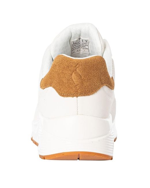 Skechers White Uno Suited On Air Trainers for men