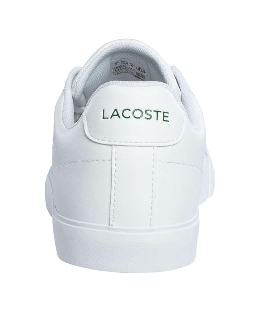 Lacoste White Lerond Set 125 2 Cma Leather Trainers for men