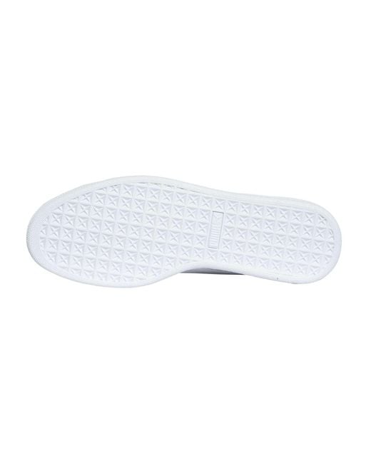 PUMA White Basket Classic Xxl Trainers for men