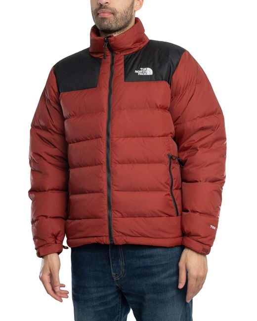 The North Face Red Massif Puffer Jacket for men