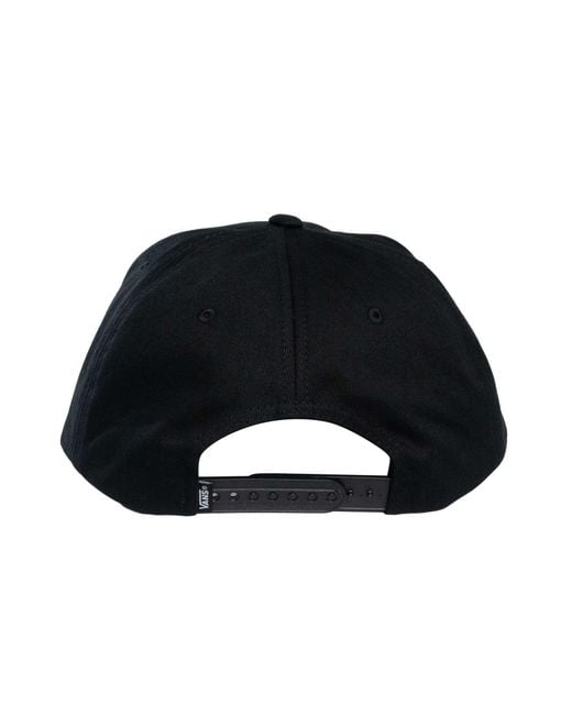 Vans Black Classic Snapback Cap for men