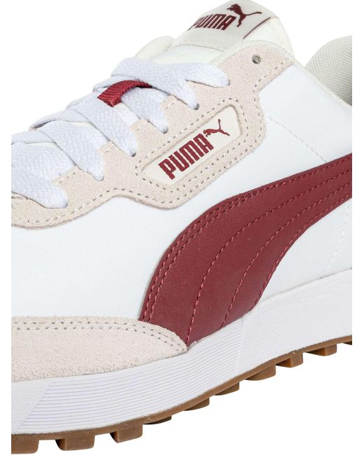 PUMA White Runtamed Lugged Classic Trainers for men