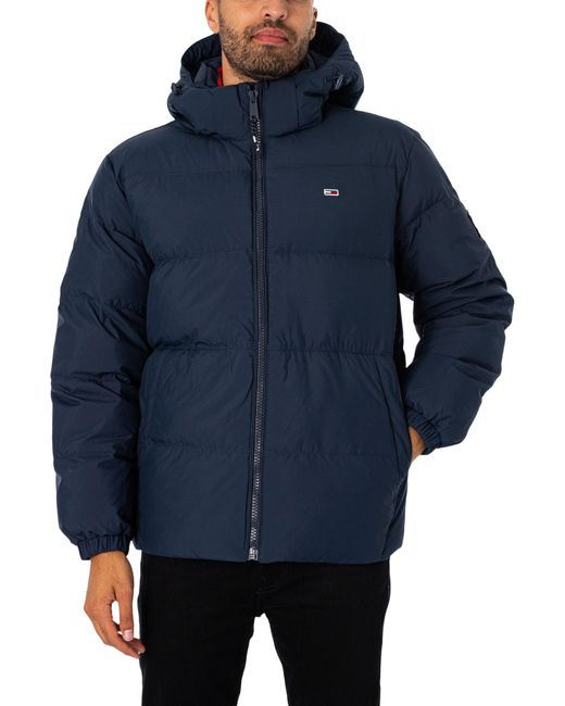 Tommy Hilfiger Blue Essential Down Jacket for men
