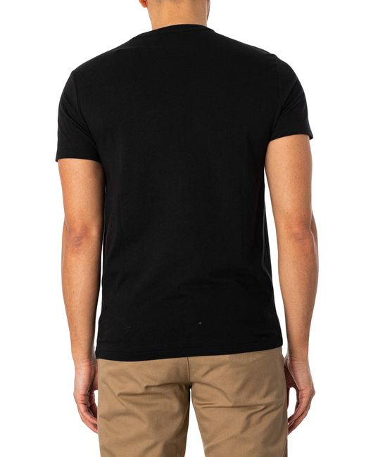 Polo Ralph Lauren Black Slim T-shirt for men
