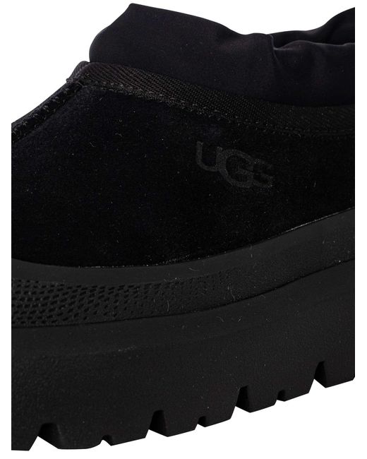 Ugg Black Tasman Weather Hybrid Shoes for men