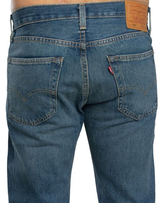 Levi's Blue 501 Original Jeans for men