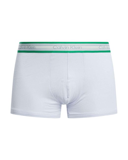 Calvin Klein Gray 3 Pack Icon Cotton Trunks for men