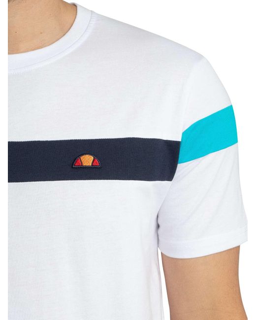 Ellesse White Caserio T-shirt for men