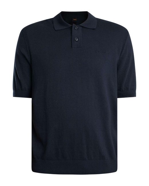 Boss Blue Asac Polo Shirt for men