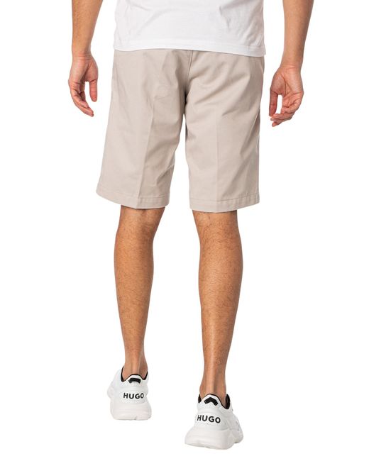 HUGO Natural Darik241 Chino Shorts for men