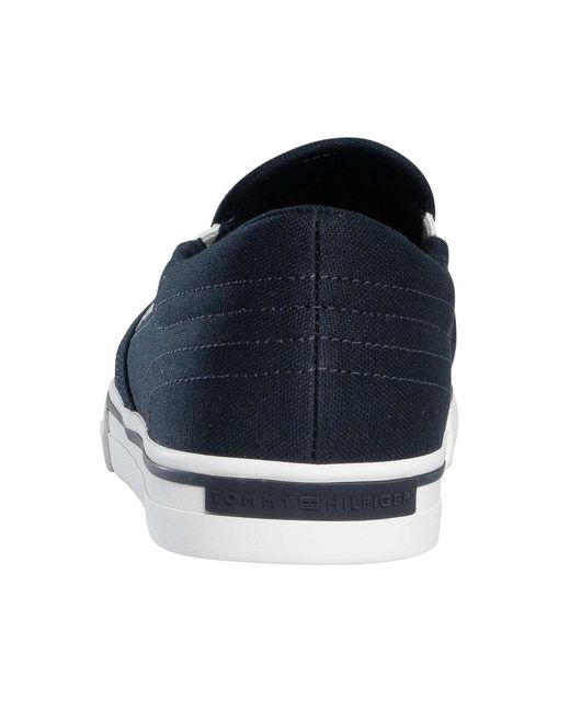 Tommy Hilfiger Blue Core Slip On Trainers for men