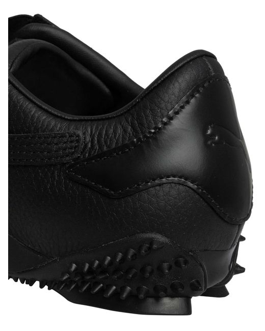PUMA Black Mostro Leather Trainers for men