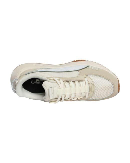 PUMA White Wild Rider Futurism Trainers for men
