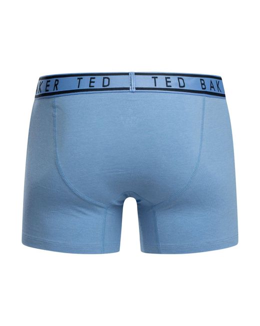 Ted Baker Blue 3 Pack Boxer Briefs for men