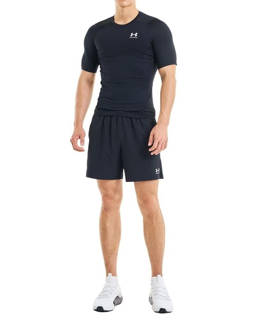 Under Armour Blue Heatgear Baselayer T-shirt for men