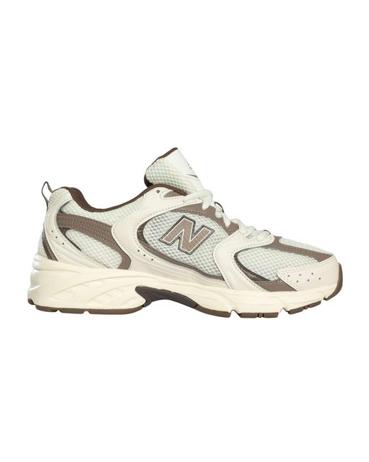New Balance White 530 Mesh Trainers for men