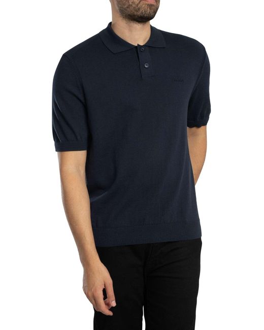 Boss Blue Asac Polo Shirt for men