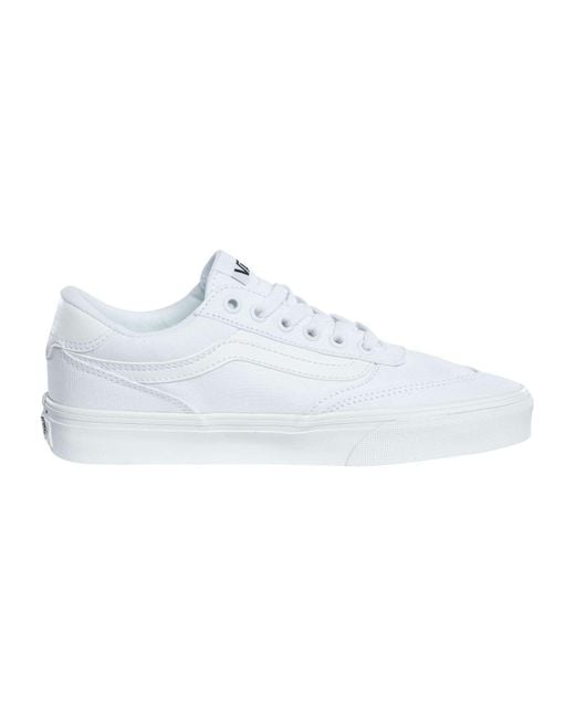 Vans White Brooklyn Canvas Trainers for men