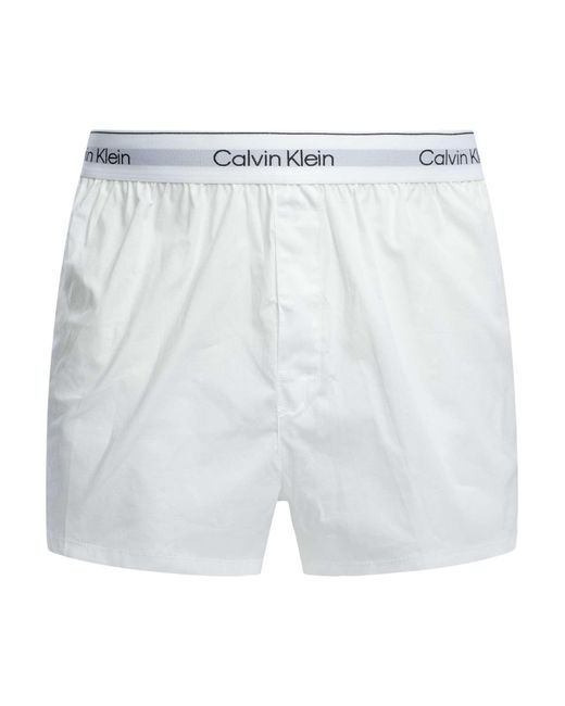 Calvin Klein Black 3 Pack Icon Slim Boxers for men