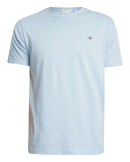 Gant Blue Regular Shield T-shirt for men
