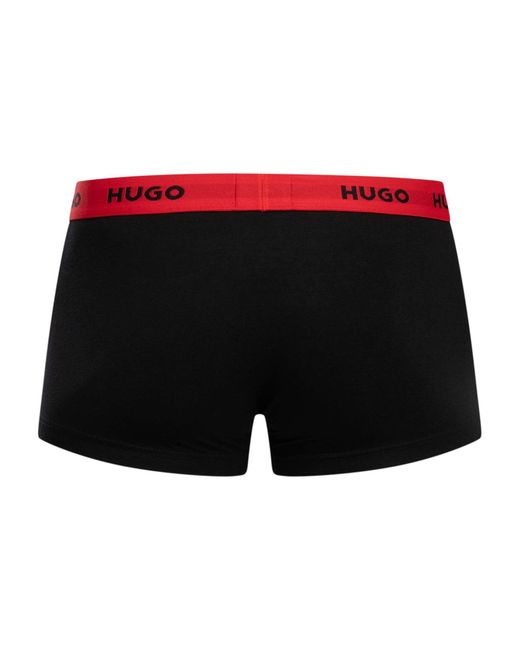 HUGO Black 3 Pack Trunks for men
