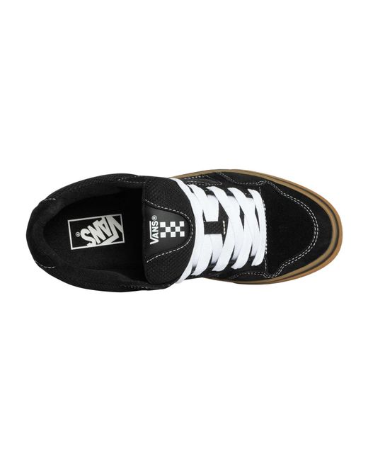 Vans Black Caldrone Suede Trainers for men