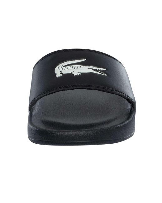 Lacoste Black Serve 0.0 125 1 Cma Sliders for men