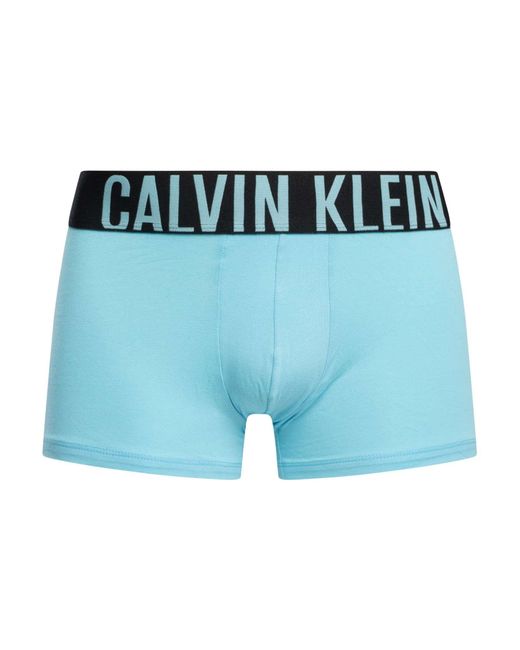 Calvin Klein White 3 Pack Intense Power Trunks for men
