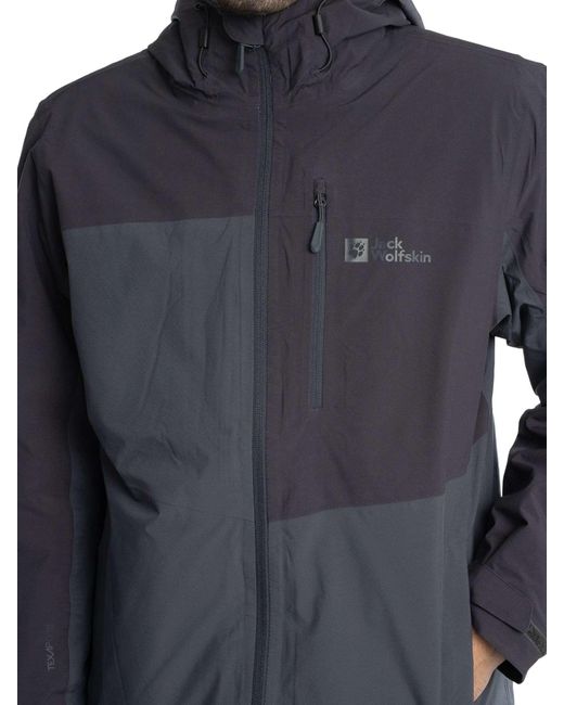 Jack Wolfskin Gray Feldberg 3 In 1 Jacket for men