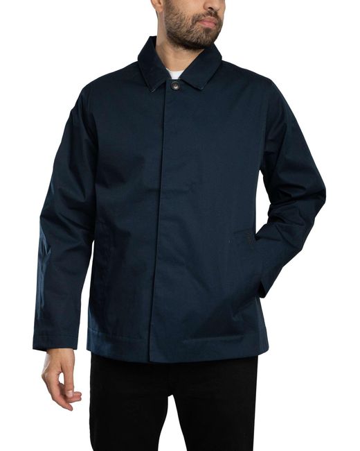 Barbour Blue Short Rokig Waterproof Jacket for men