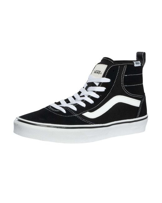Vans Black Ashwood Hi Decon Suede Trainers for men
