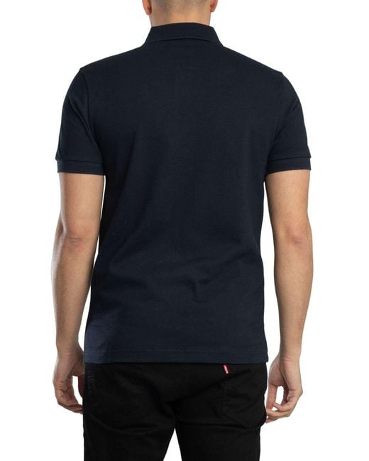 Boss Blue Passerzip Polo Shirt for men