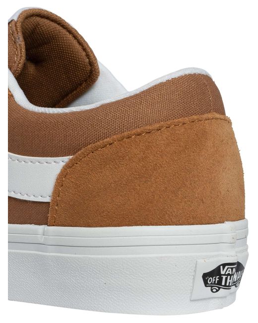Vans White Vero Suede Trainers for men