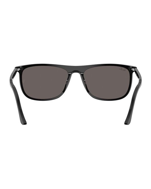 Ray-Ban Black Rb2216 Rectangle Sunglasses for men