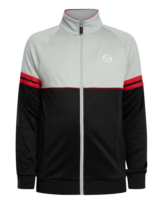Sergio Tacchini Gray Orion Track Jacket for men