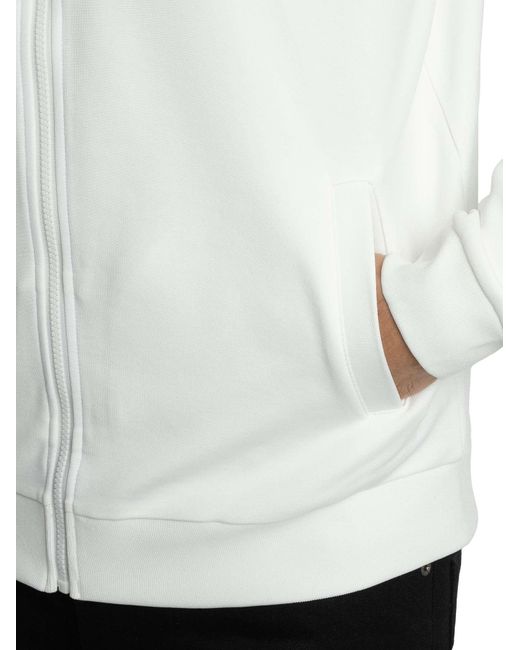 Aquascutum White Stripes Track Jacket for men