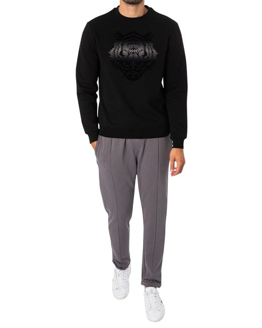 Antony Morato Black Graphic Sweatshirt for men