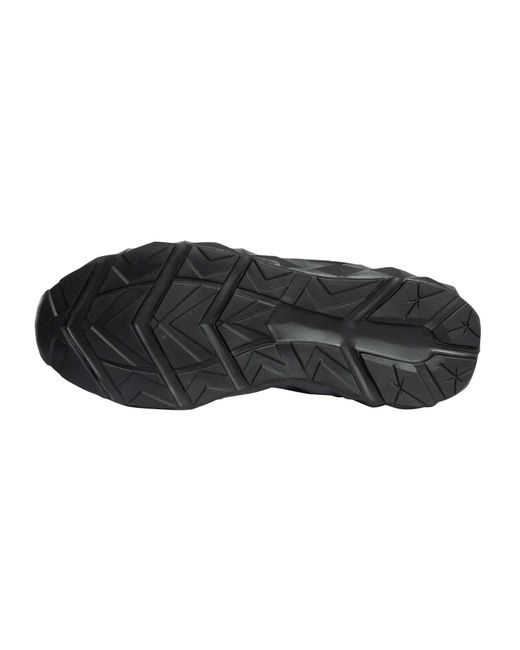 EA7 Black Ultralight Sole Trainers for men