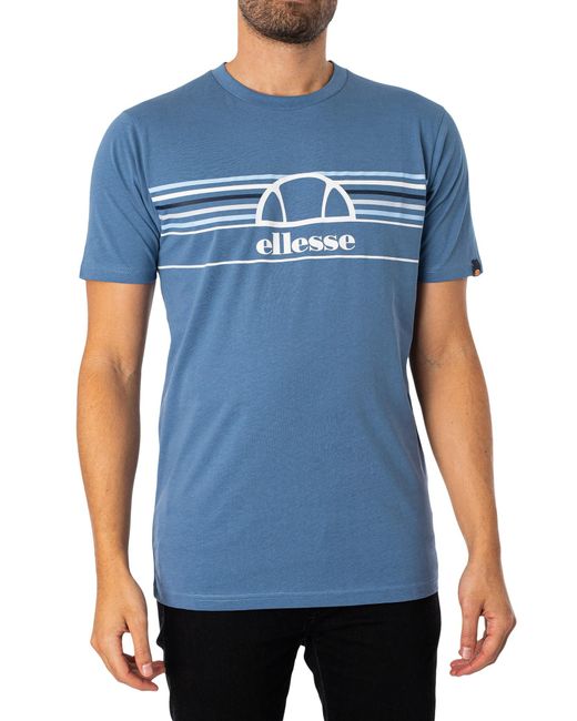Ellesse Blue Lentamente T-shirt for men