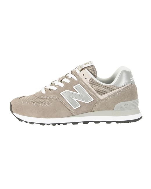 new balance 574 suede grey