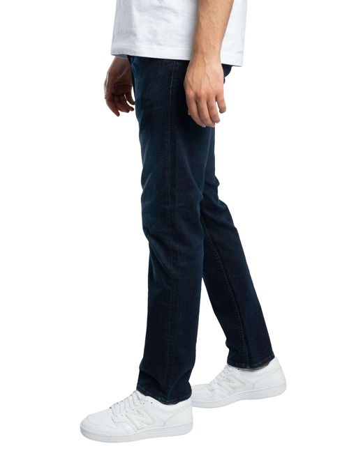 Replay Blue Men's Grover Straight-fit Jeans With Stretch for men