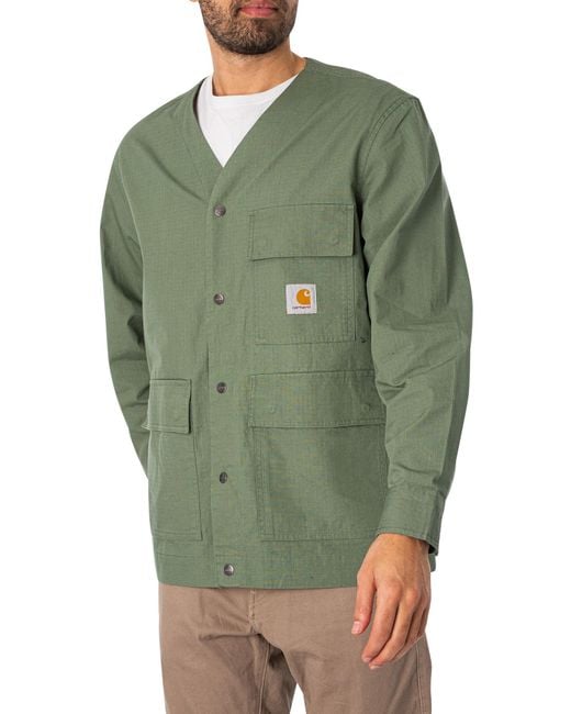 Carhartt Green Elroy Overshirt for men